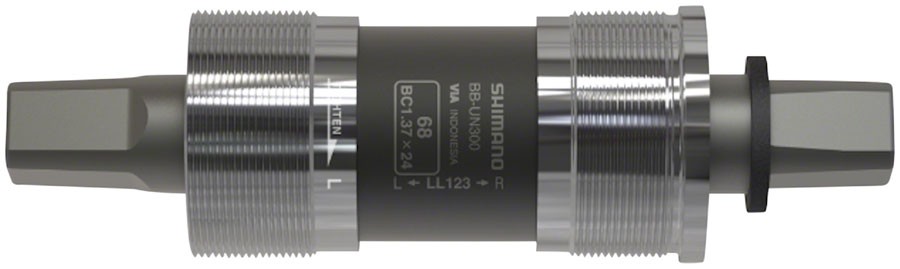 Shimano BB-UN300 Bottom Bracket – English, 68 x 122.5mm Spindle,Square Taper JIS