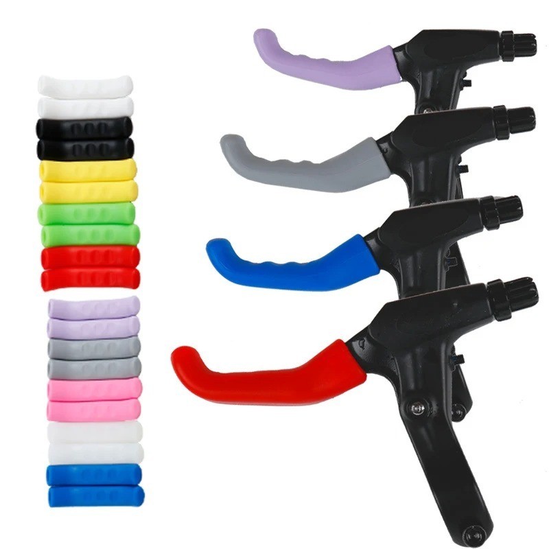 Bicycle Brake Lever Cover Silicone Anti Slip MTB Handlebar Grip Protector