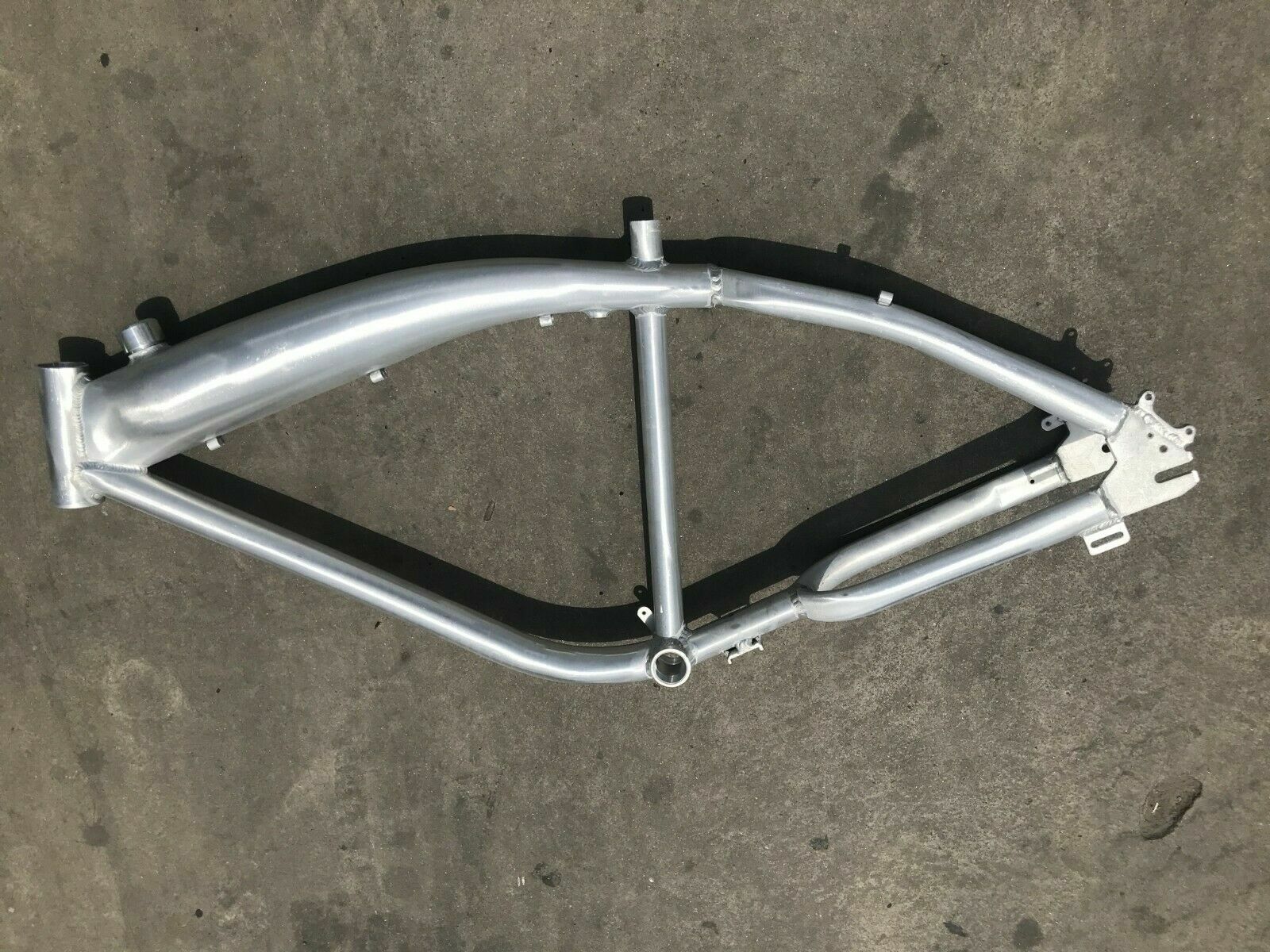 3.4L Felt Faker Frame &Petcock, Wide Crank Kit, 26″ Bicycle Black Fork & Headset