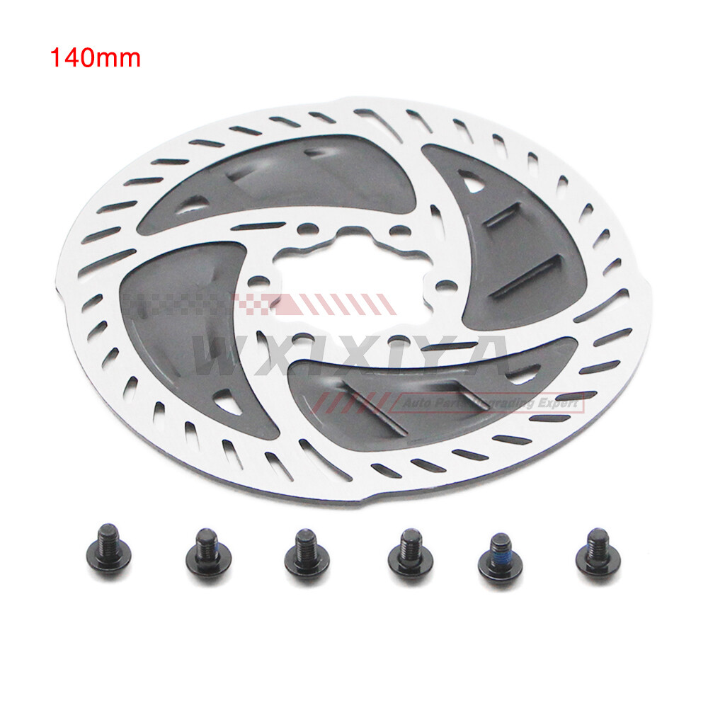 MTB Bike Disc Brake Rotor 140/160mm Heat Dissipation w/ 6 Bolt Mountain Bicycle