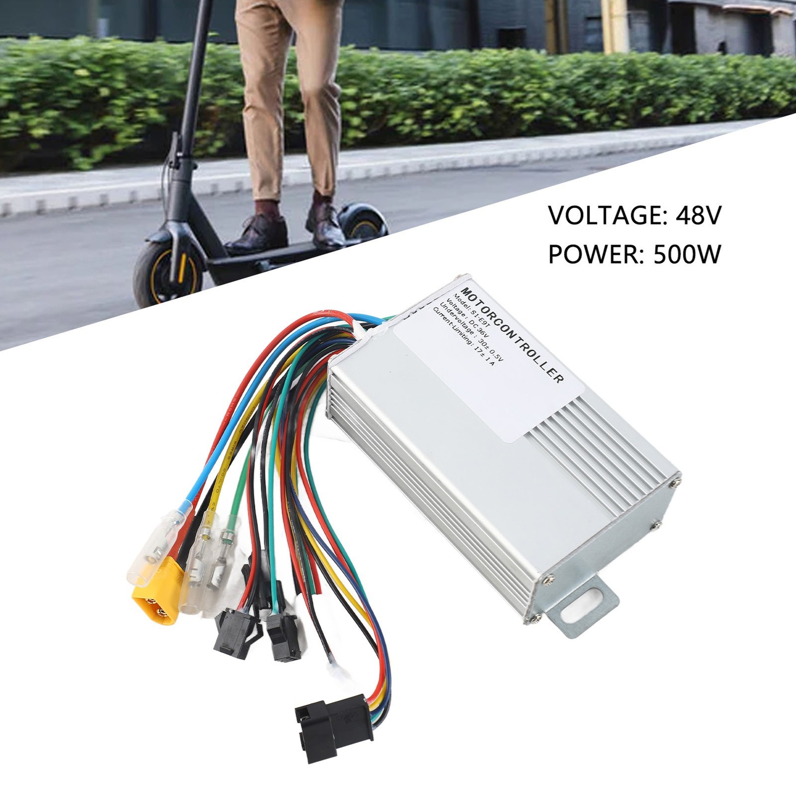 350W 36V Electric Scooter E9T Controller Aluminum Alloy Electric Cycle Motor