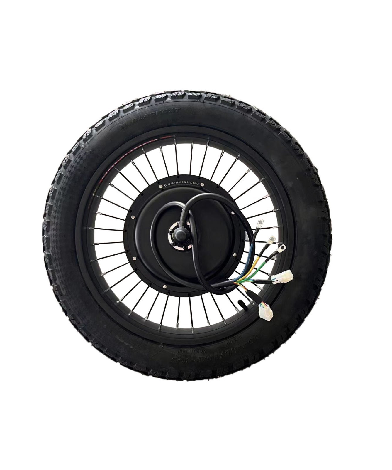 US stock: 170/190mm 72V 3000/5000W hub motor wheel with 20*4.0inch fat bike rim