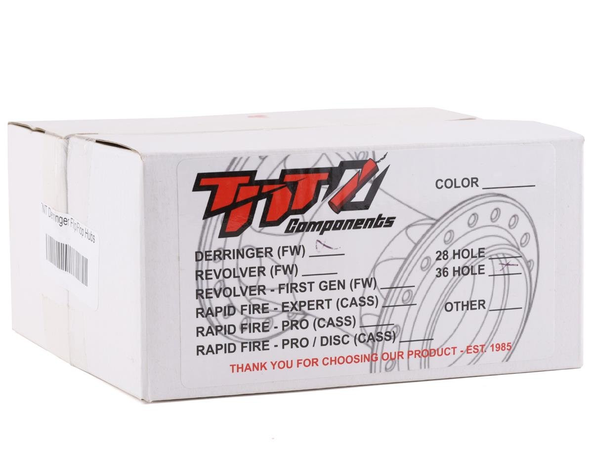 TNT Derringer Flip/Flop Freewheel Hub Set (Red)