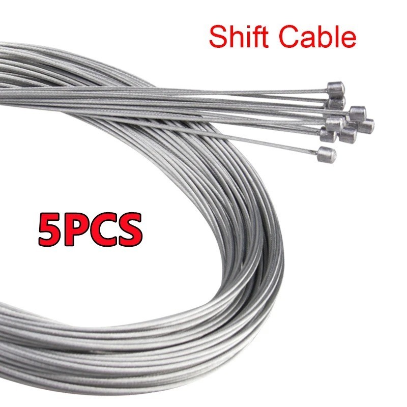 MTB Bicycle Brake & Gear Cable Set 2M Inner Wire Shifter Road Bike Wire