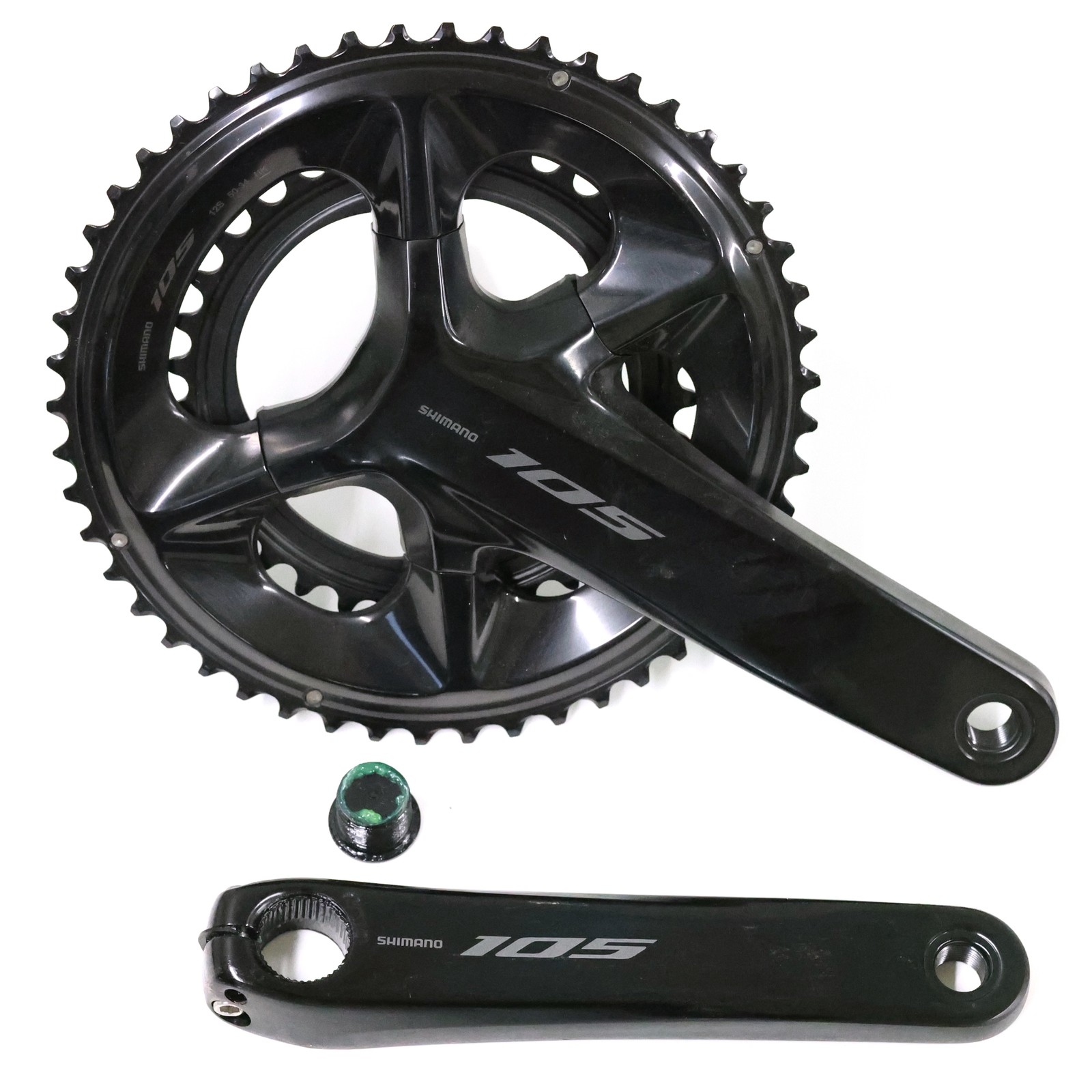Shimano 105 FC-R7100 Crankset 175mm 50/34T 12-Speed Road Bike Take-Off