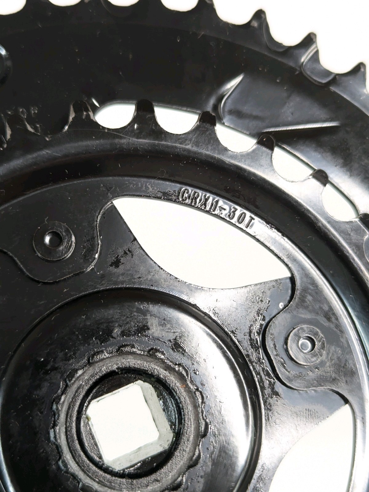 Wheeltop Crankset CRX1-30T 177mm Black
