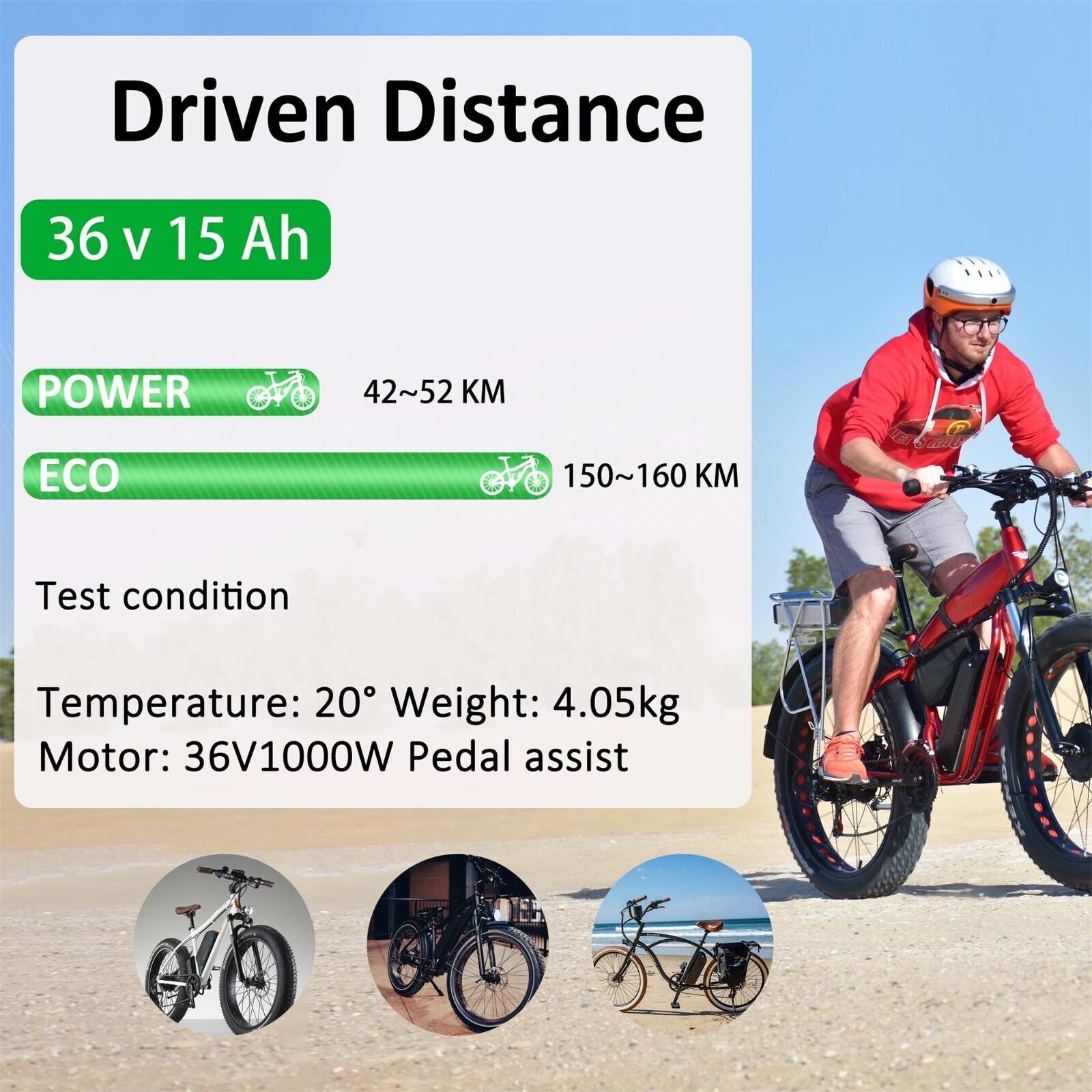 Ebike Battery 48V 10Ah Electric Lithium Battery for 1000W Motor