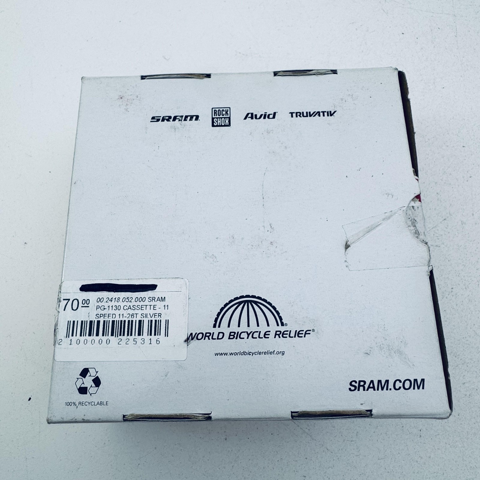 SRAM PG-1130 Cassette 11-26T 11 Speed Silver Shimano Road Bike 11SP PG1130 A73