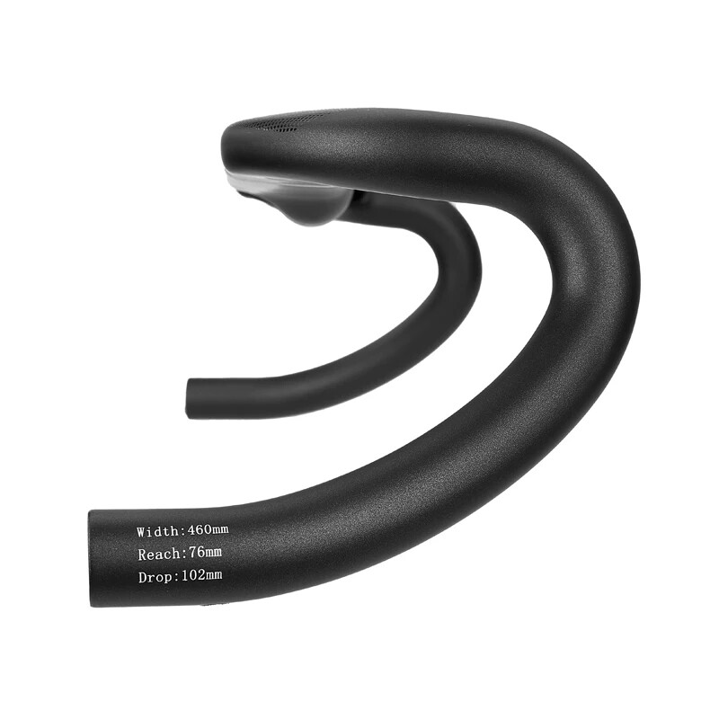 340/380/420/460mm Full Hidden Wiring Road Gravel Bike Carbon Handlebar Drop Bar