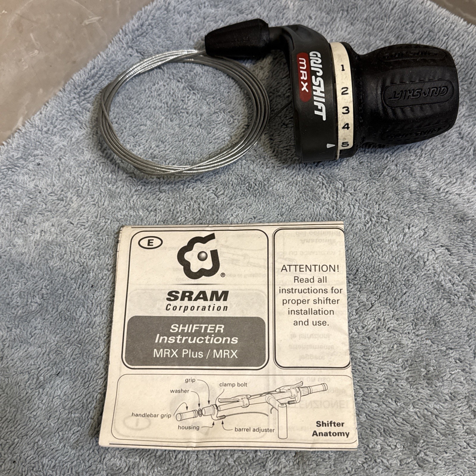 SRAM MRX 170 Grip Shift 5 Speed Rear [ssg]
