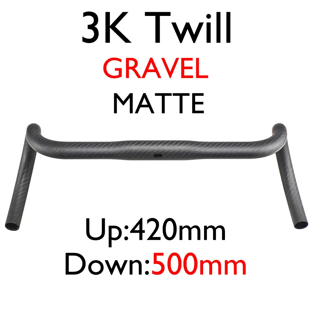 Carbon Gravel Road Bike Drop Bar Internal Di2 Cable Routing 31.8mm Clamp