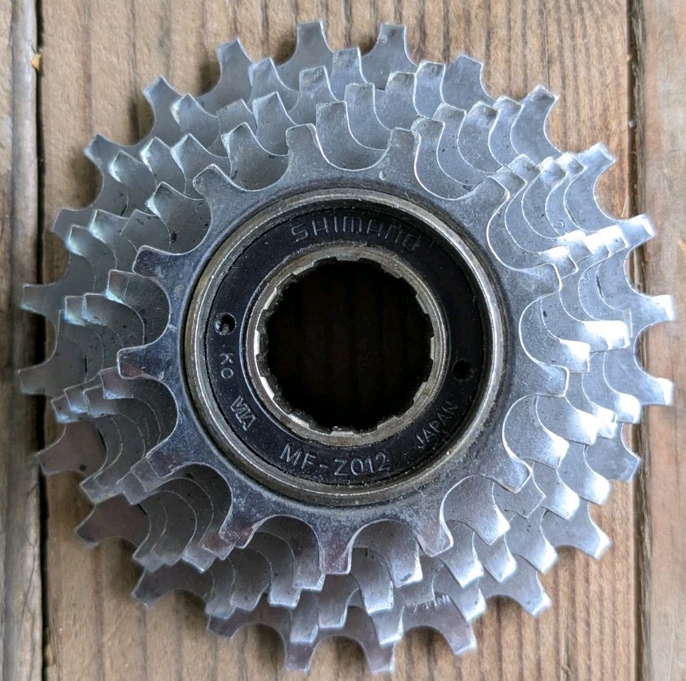 Shimano 13/24T 6 Speed Freewheel MF-Z012 Made In Japan