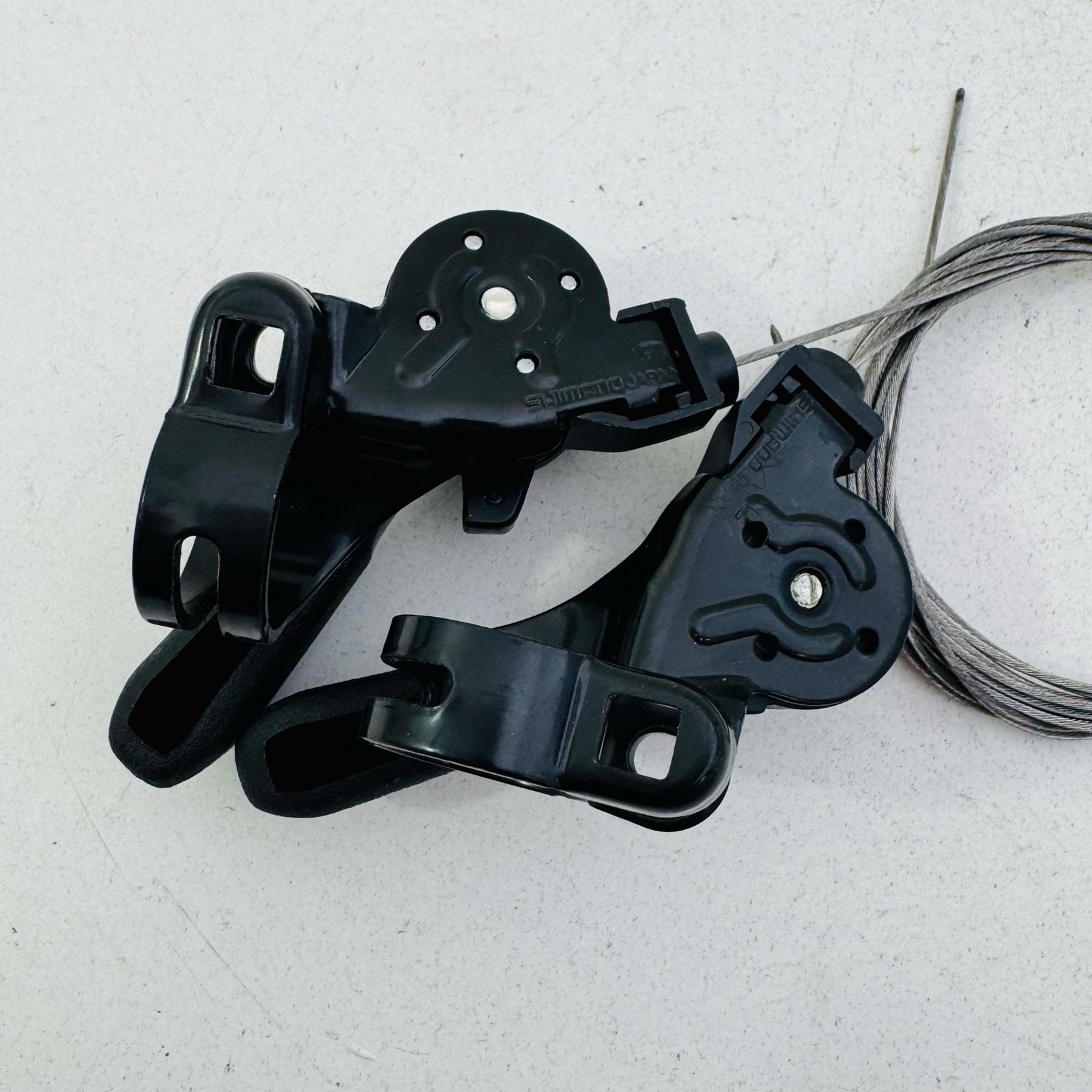 Vintage Shimano 200GS SL-M200 Trigger Shifters Set 6 Speed Black MTB Bike A43