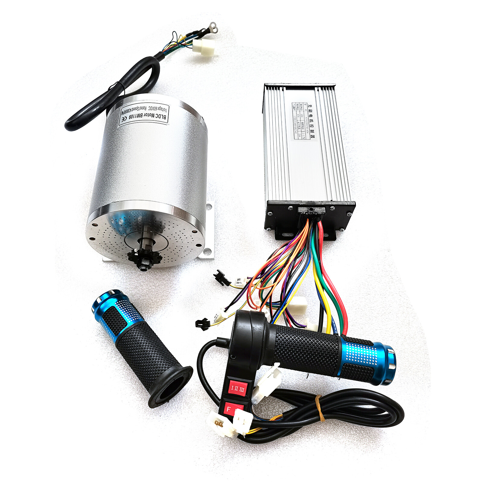 Electric Scooter E-Bike Motor Conversion Kit Speed Controller 2000W 60V