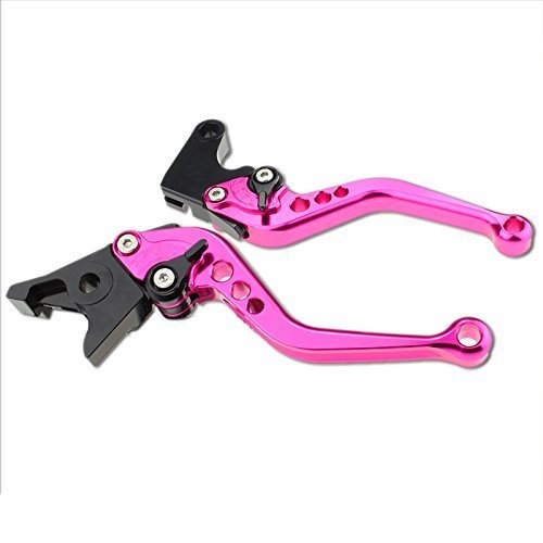 Brake Clutch Levers for FJ-09/MT-09 Tracer 15 Pink Lever with Black Adjuster