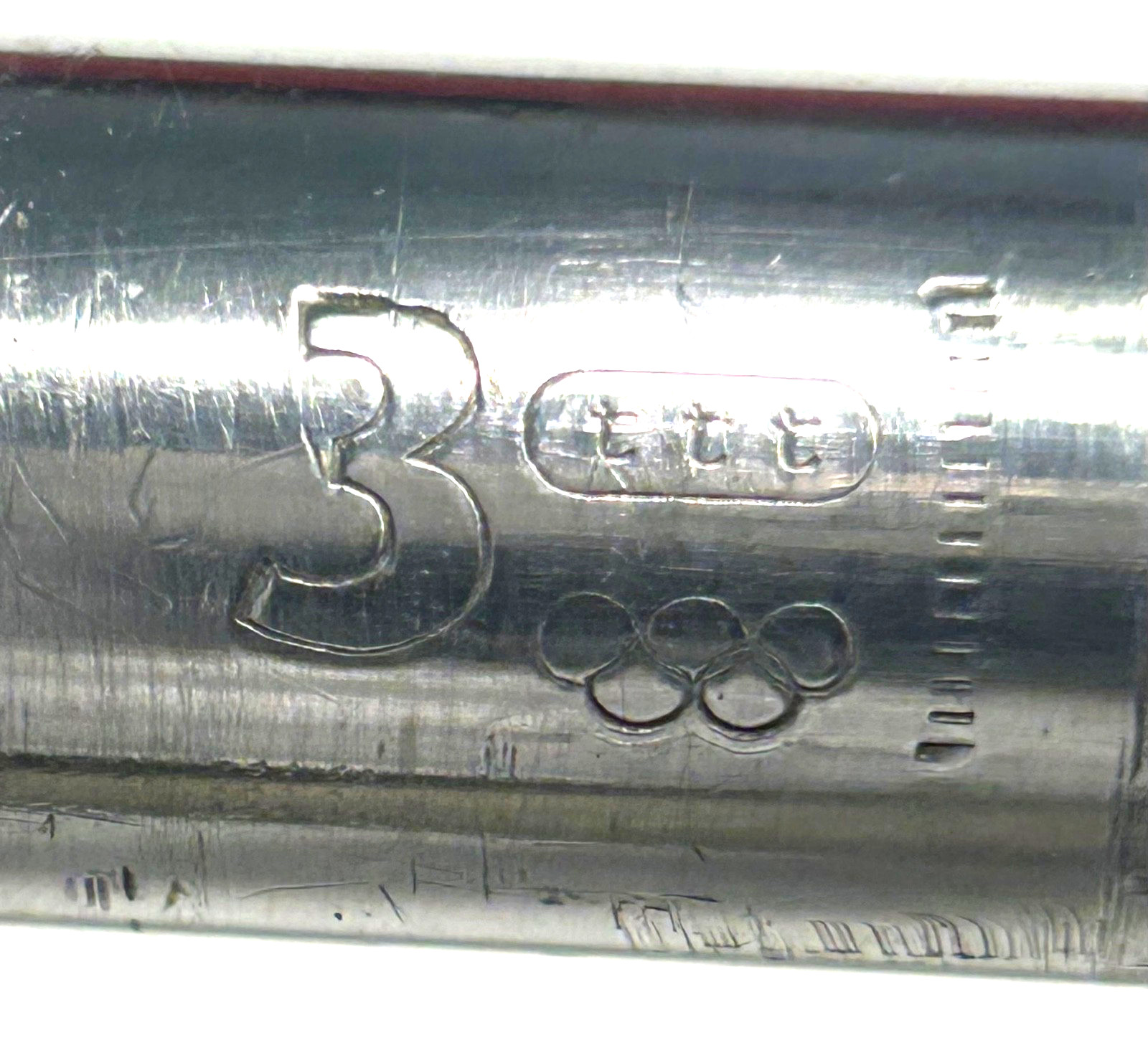 3TTT -HAND BAR – ALLOY – ROAD BIKE – SILVER – 26.0 / 38CM. – VINTAGE – USED