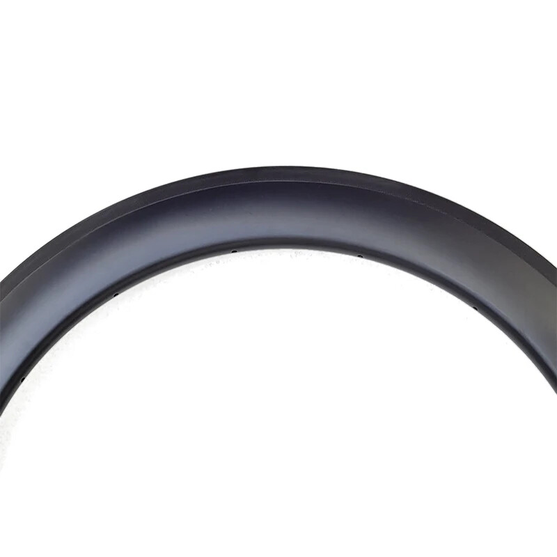 1 Pcs Carbon Rim 31mm Wide 35mm 40mm 45mm 50mm Deep 700C Hookless Tubeless