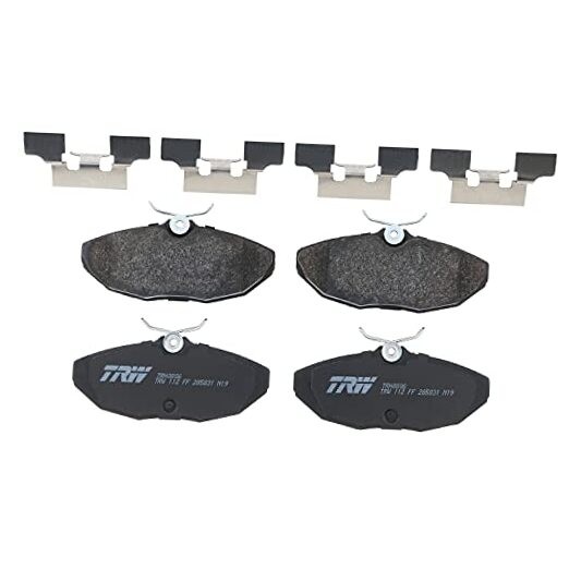 Pro TRH0806 Disc Brake Pad Set For Lincoln LS 2000-2006, Rear, And Other