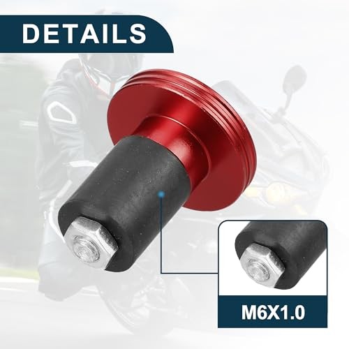 Motorcycle Handlebar End Plug Aluminum Alloy 18mm-20mm 0.71″-0.79″ 32mm OD