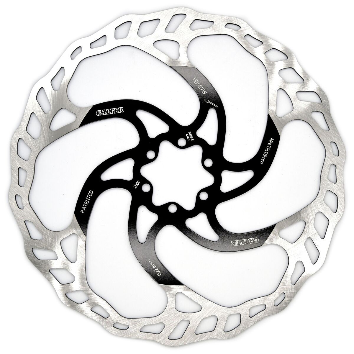 Galfer E-Bike/MTB Brake Rotor One Color, 223×2.0mm/229 grams