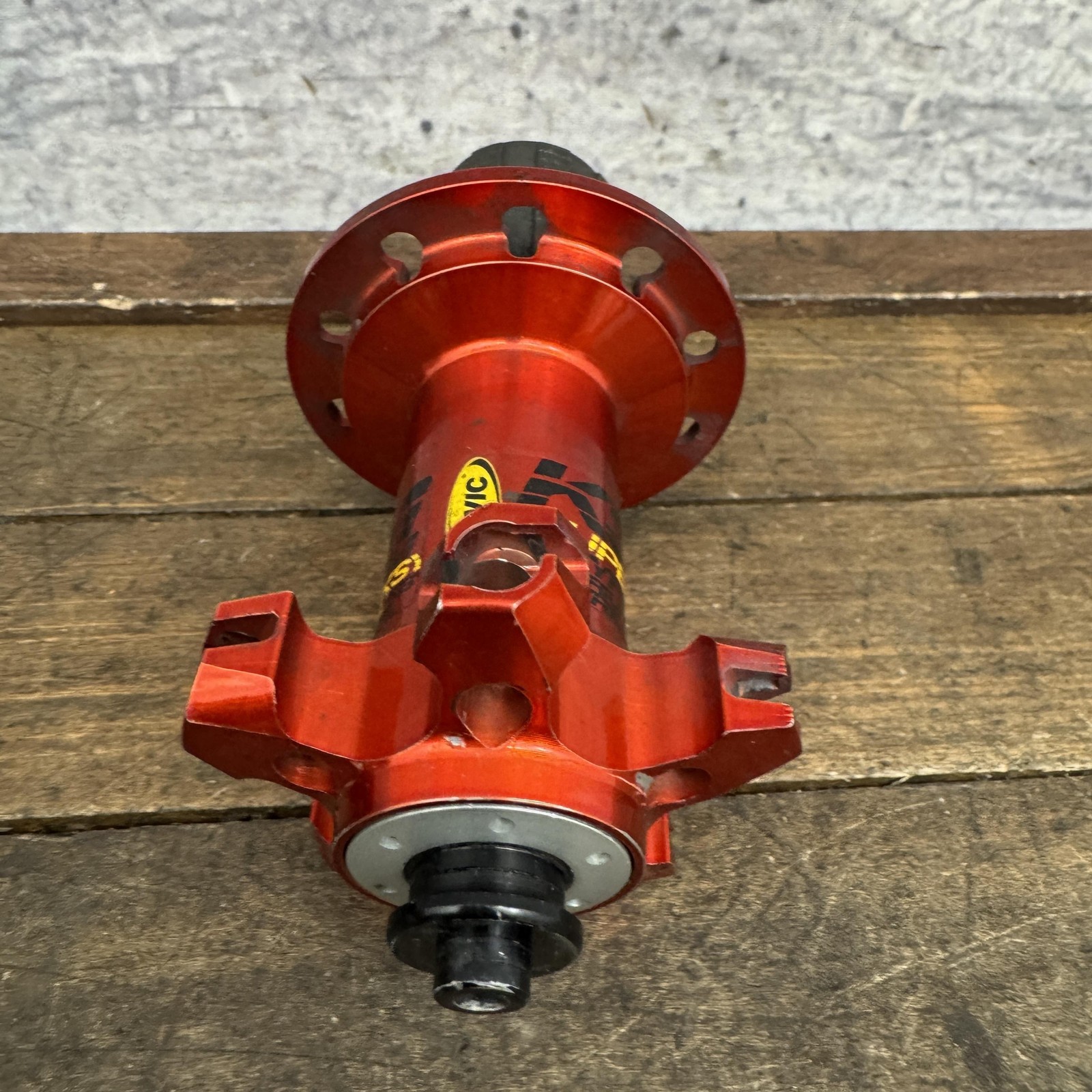 Mavic Ksyrium Superlight Front Rear Hubs 20H Red Carbon QR Shimano 130mm 8s 9s