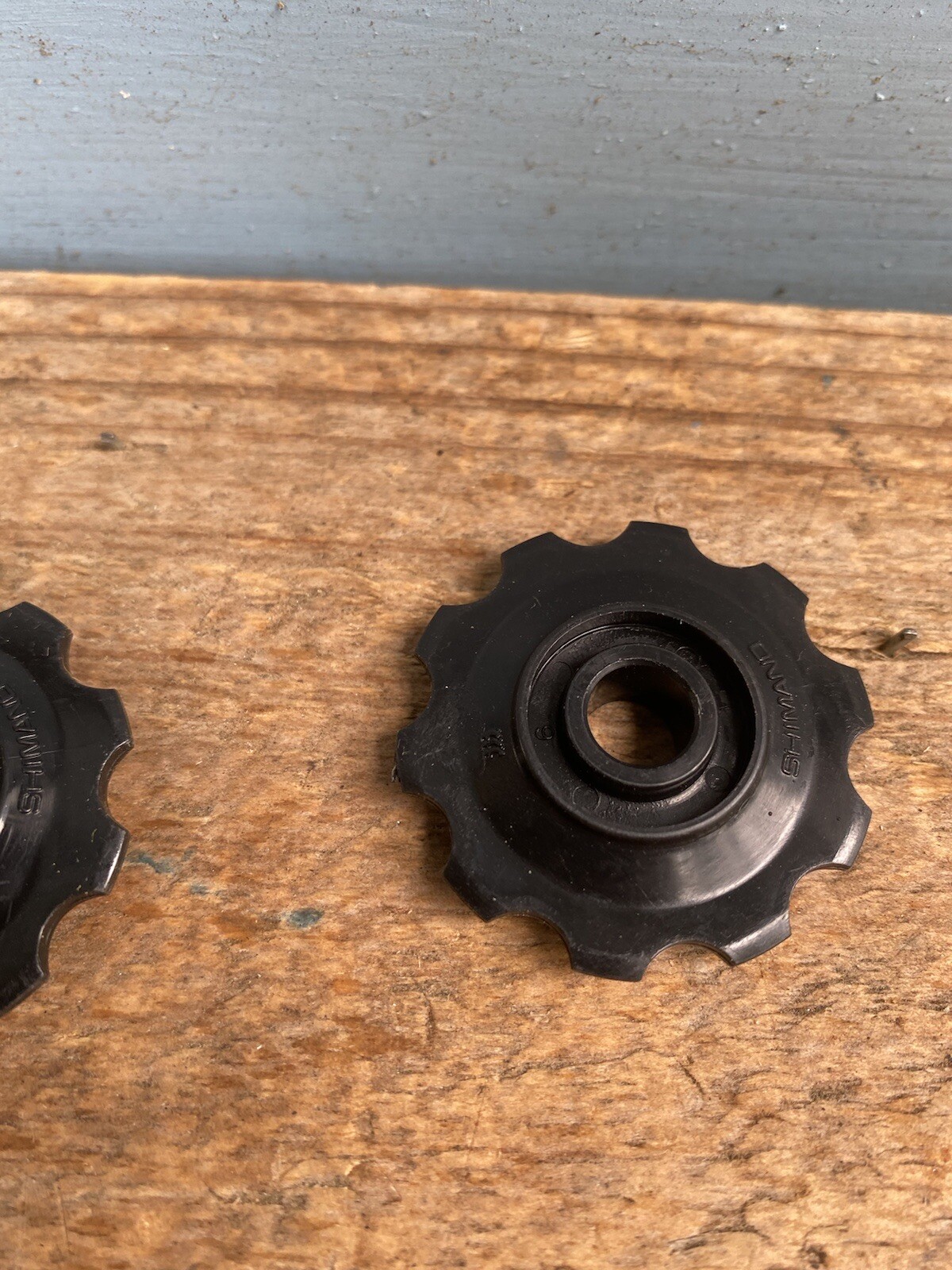 (2) Vintage NOS Shimano 10 Tooth Rear Derailleur Pulleys-333-Set-Pair-#5213100