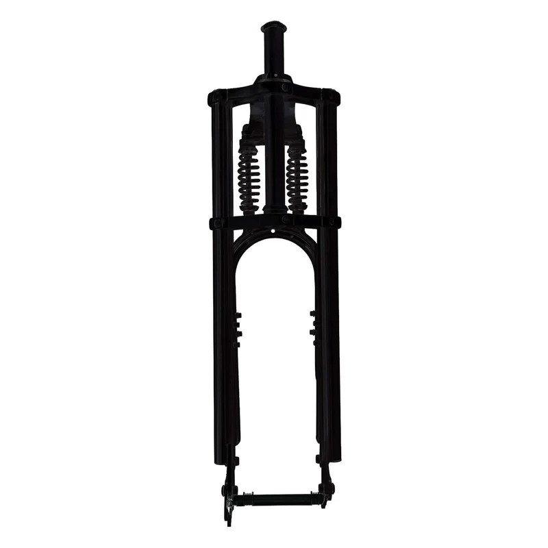 Tracer Adjustable 1-1/8″ Bike Dual Spring Fork for 3.0 4.0 Fat Tire Disc Brake