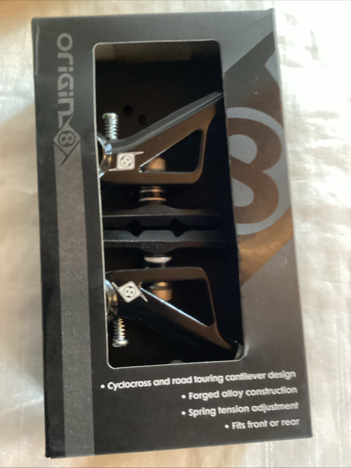 Origin8 Pro Force Bicycle Cantilever Brake Caliper w/ Pads Black Cross Bike