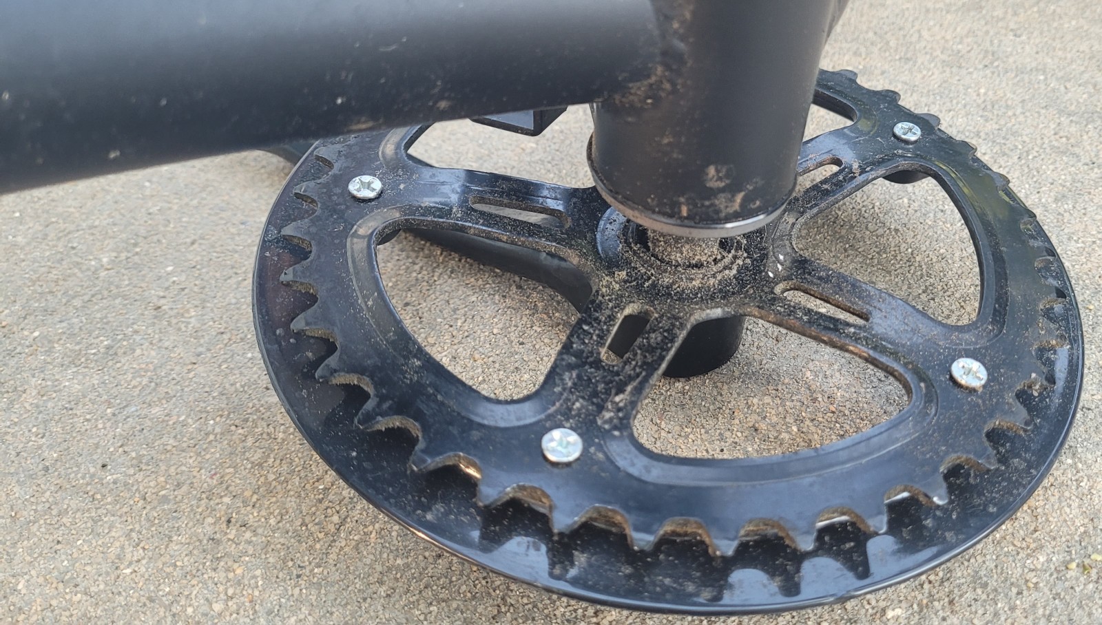 Jetson Bolt PRO Frame, Crank, Pedals assembly ﴾ BIKE PARTS ﴿‏