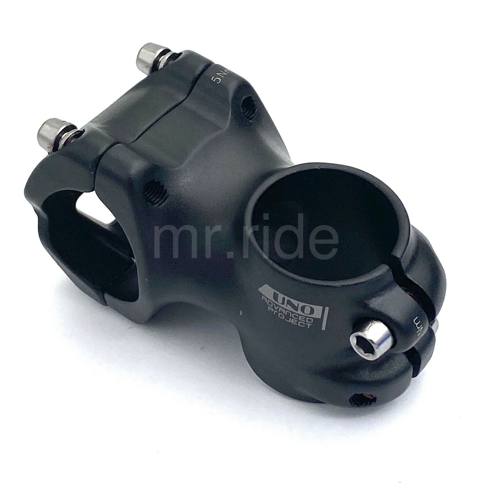 UNO Stem Alloy Short Bike Stem 31.8 X 35/45/55/65mm Black (19AP)