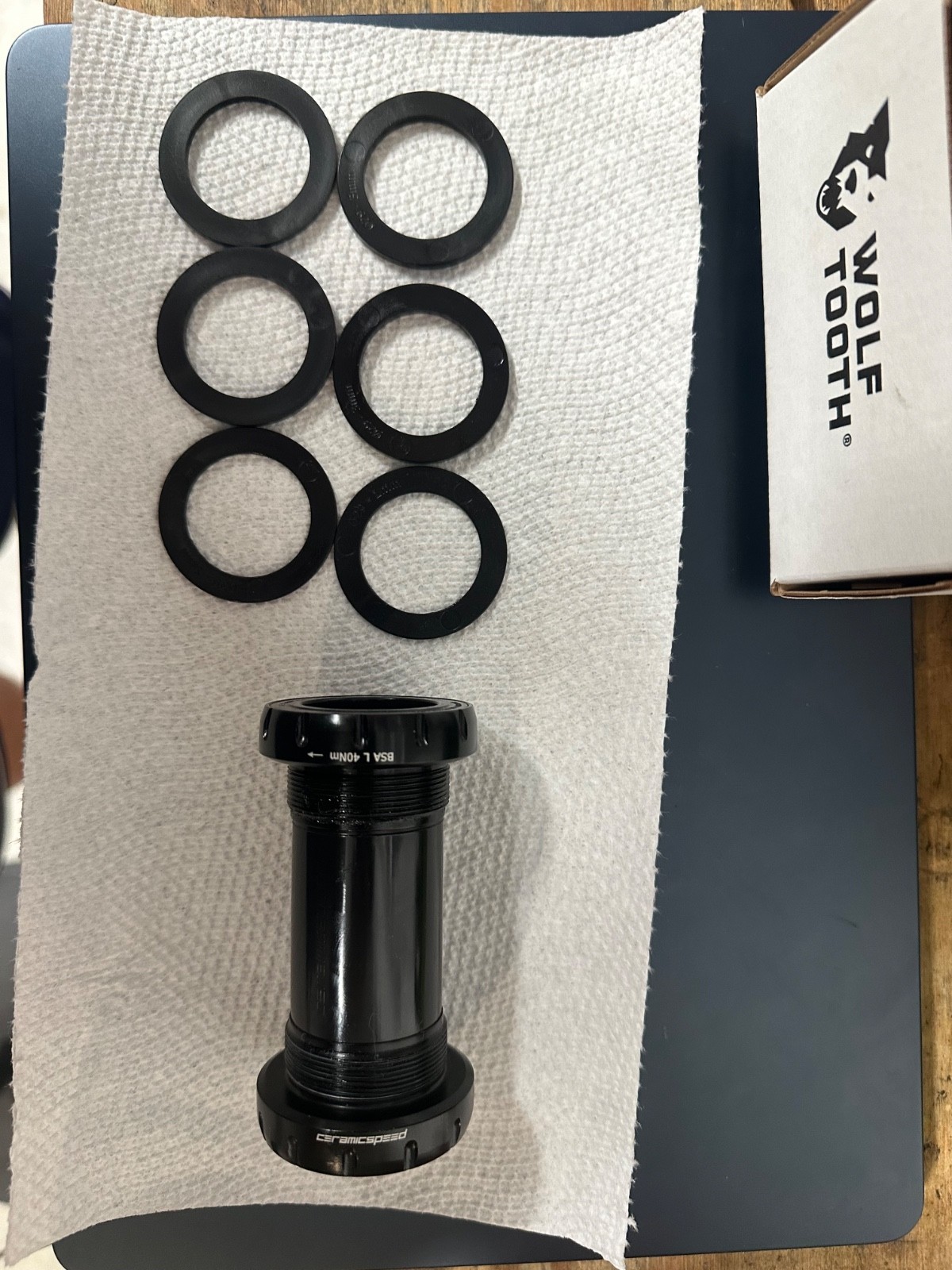 Ceramicspeed ALPHA MTB Bottom Bracket – English/BSA, 73mm, DUB Spindle – New