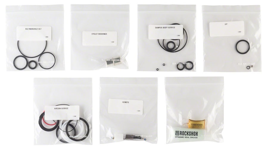 Rear Shock Full Service Kits – RockShox Rear Shock Service Kit – 200 Hour/1
