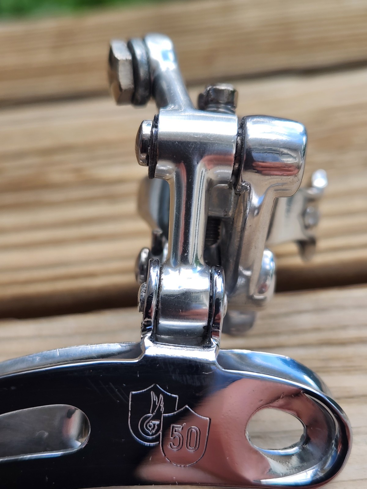Campagnolo 50th Anniversary Clamp On Front Derailleur