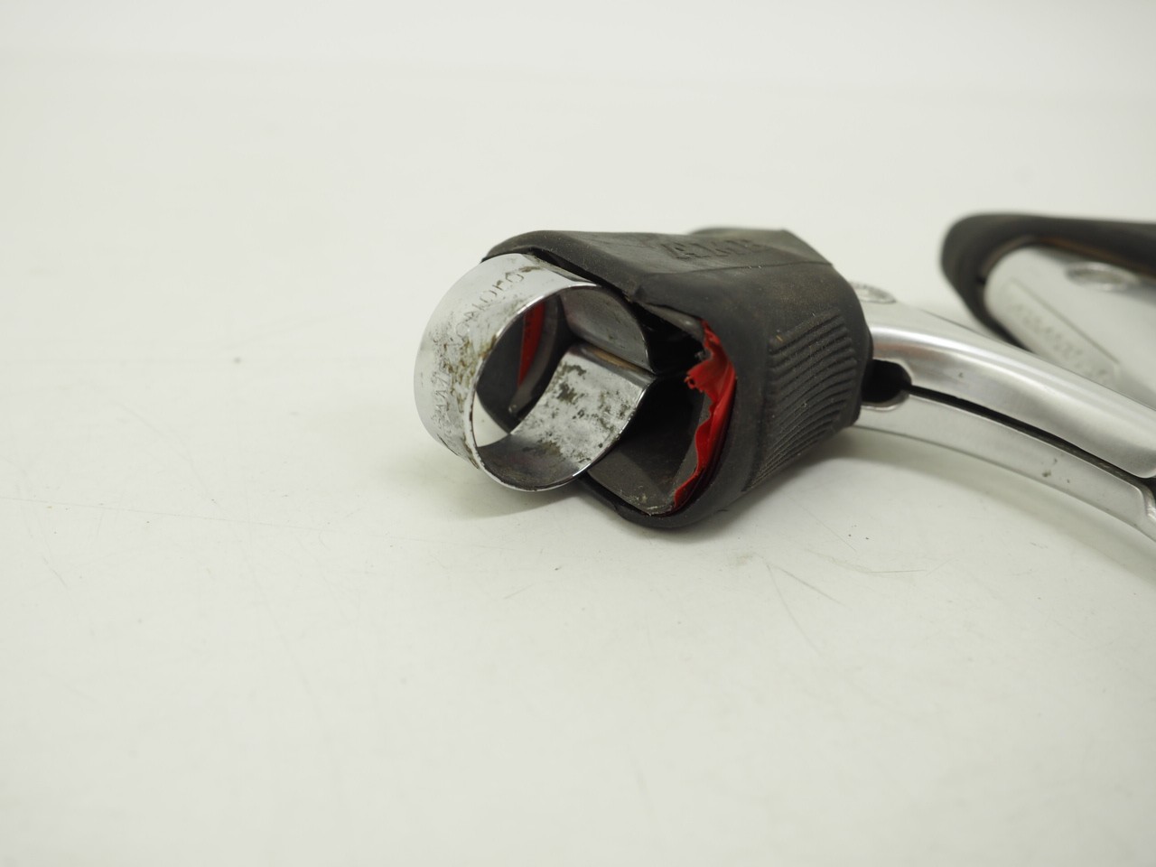 Campagnolo Nuovo Record Road Brake Lever Pair Set Non-Aero Black/Silver