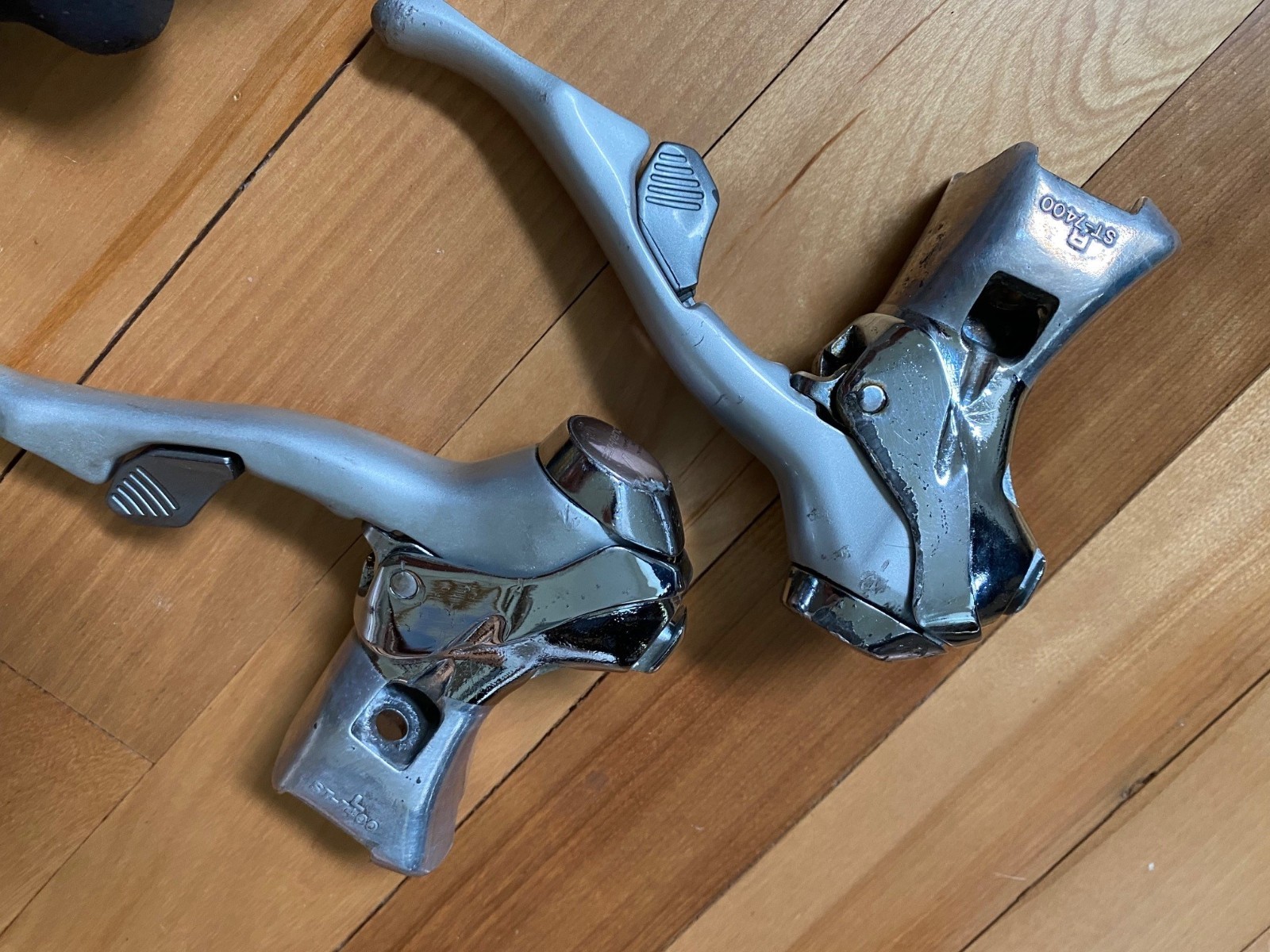 Vintage Shimano Dura Ace ST-7400 STI Dual Control Shifters Brake Levers 8 Speed