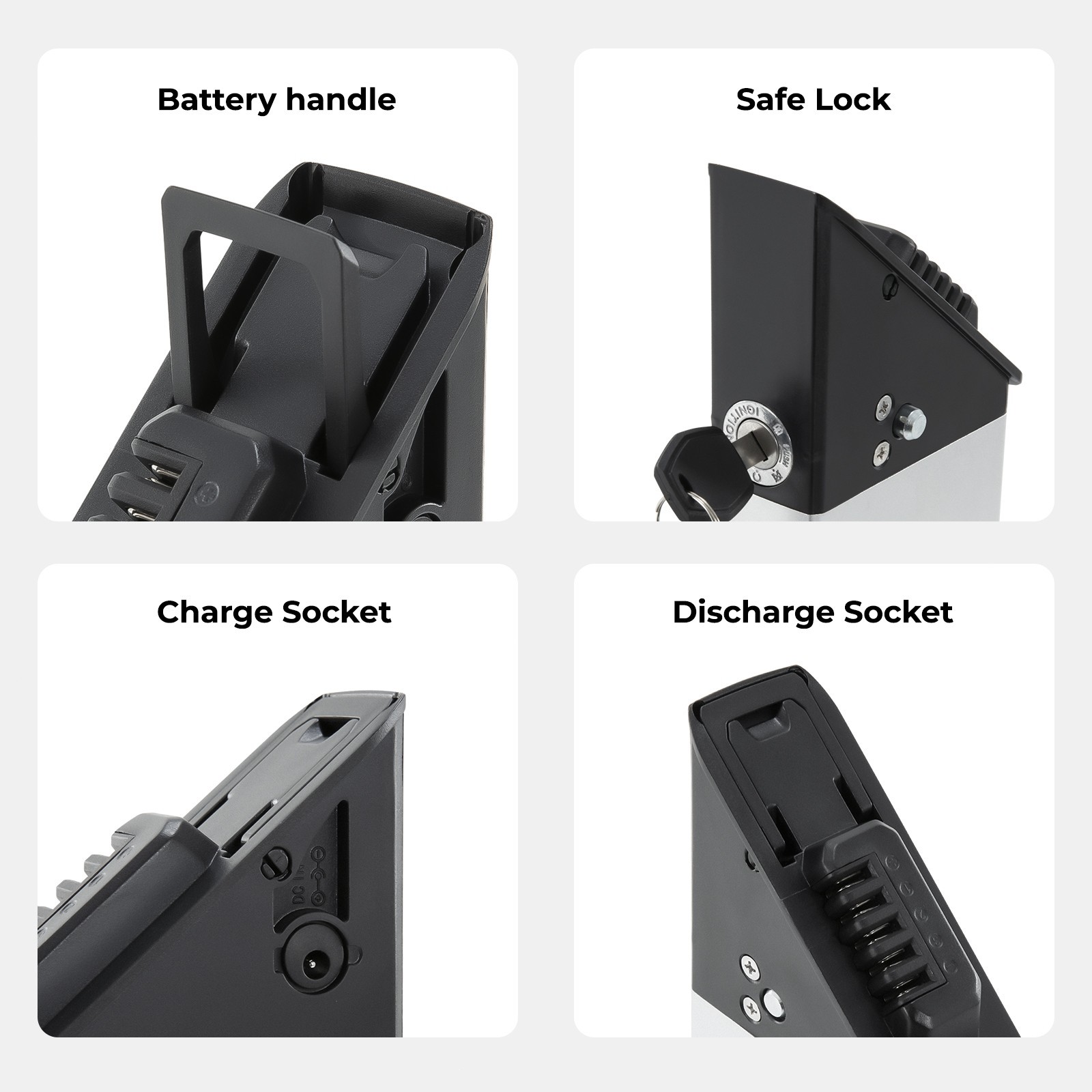 Lectric XP Step-thru 1.0 2.0 Ebike Battery 48V 11.6Ah Lectric Bicycle Battery