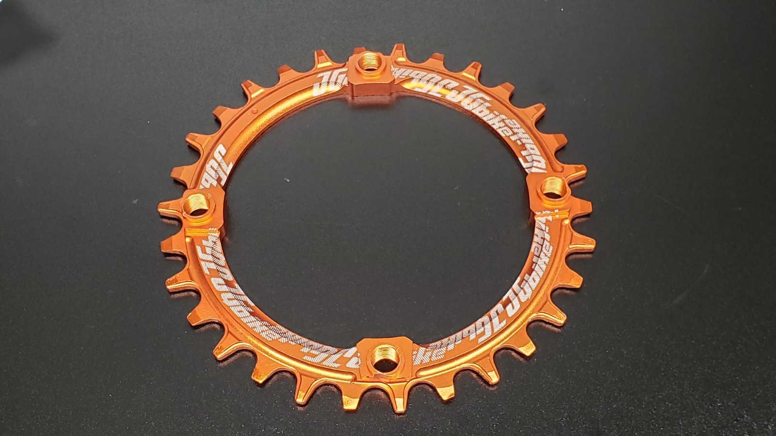 NEW Jgbike 30T Round ORANGE Single Chainring 104mm BCD chainring 9 10 11 12