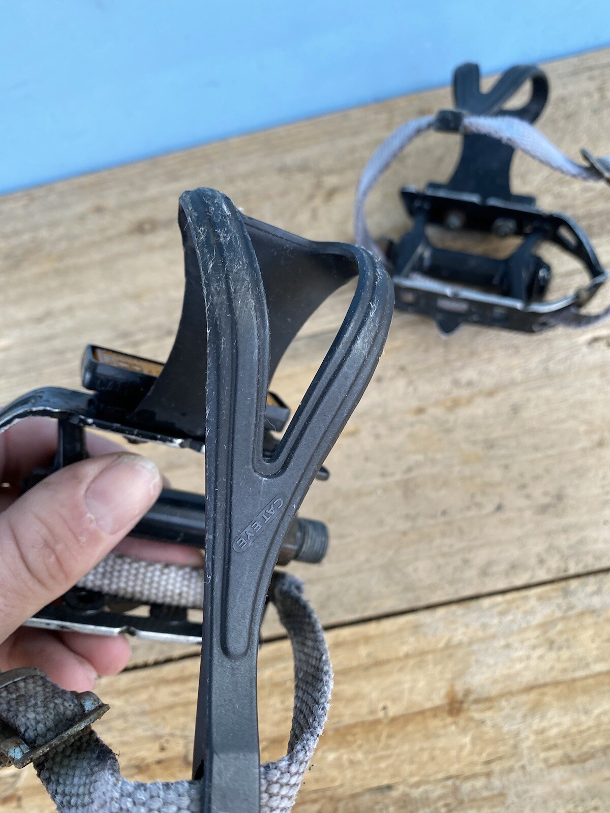 Painted Black MKS 9/16” Road Bike Touring Pedals-AR2- Japan