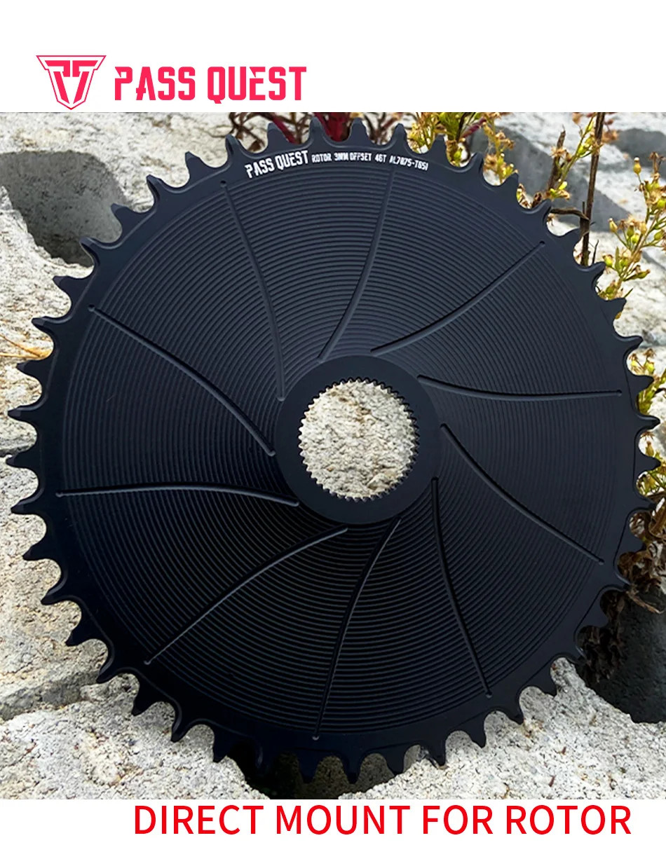 3mm Offset Gravel Bike Direct Mount Chainrings 42T-54T Road Bicycle Chainwheel