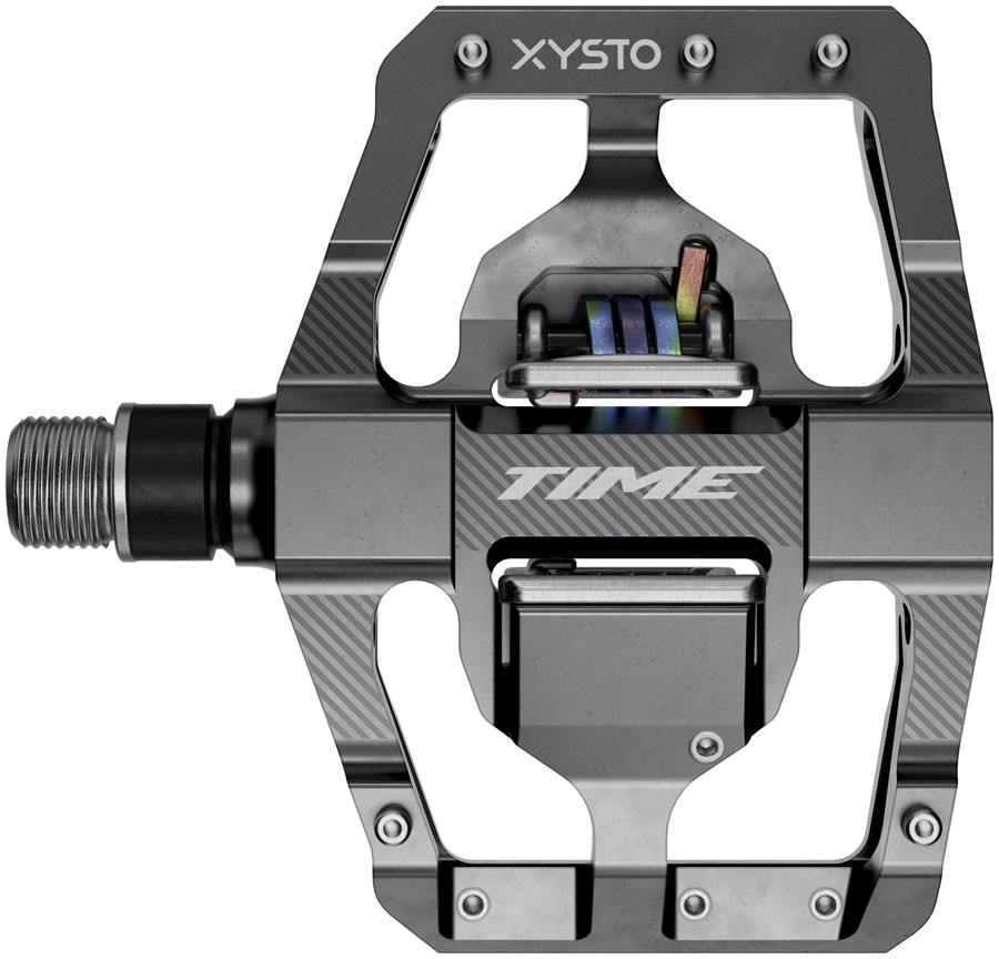 ATAC XYSTO Pedals – Time XYSTO Pedals – Dual Sided Clipless, Aluminum, 9/16″,