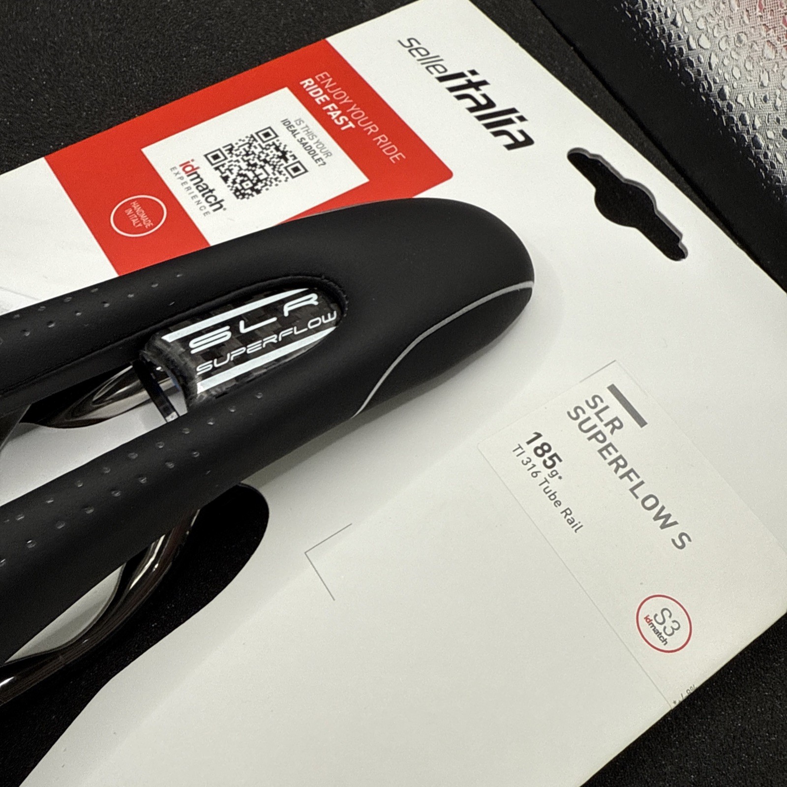 Selle Italia Slr Superflow S3 Ti316 Cycling Saddle Seat (9419-66)