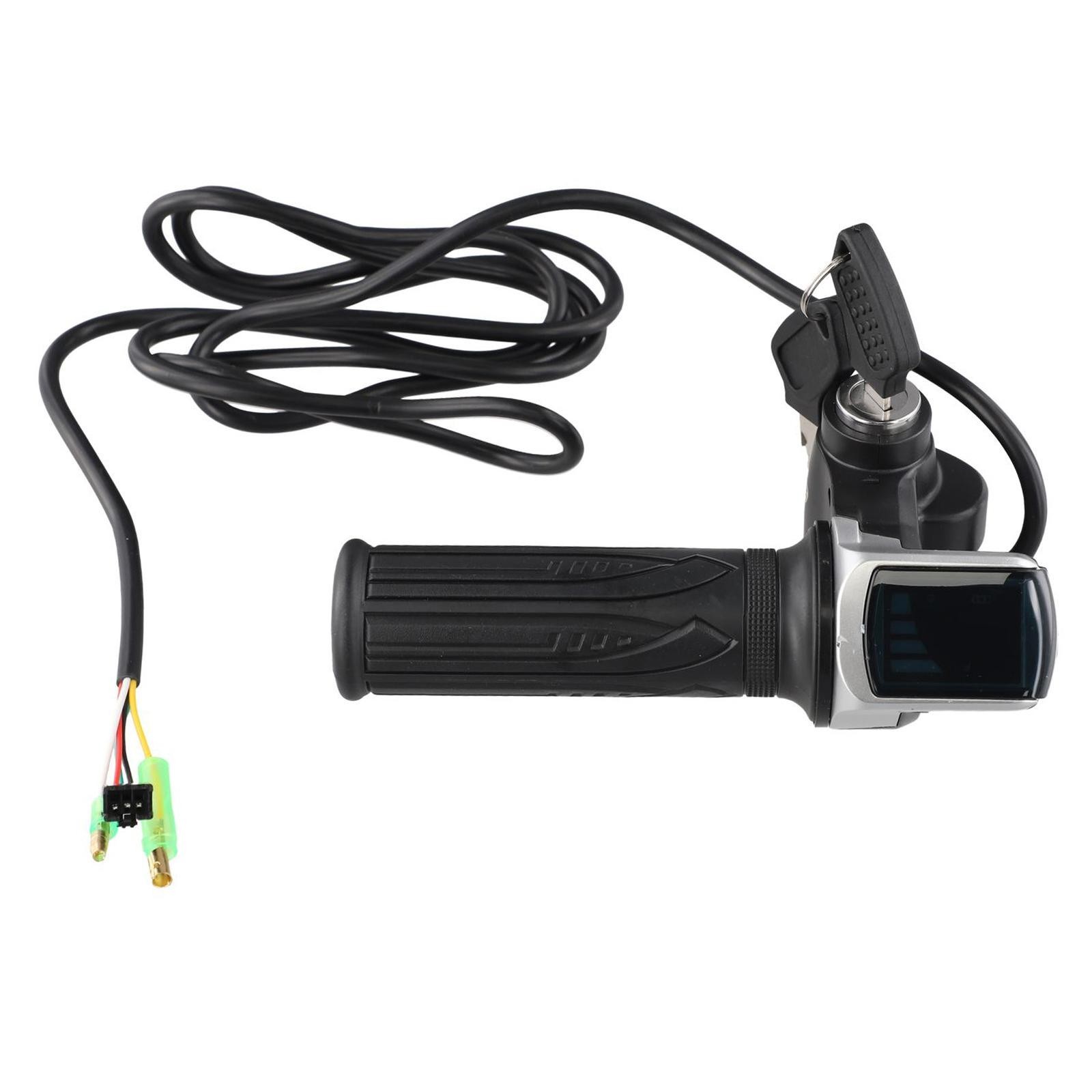 Throttle Grip Starter Metal Plastic Speed Shifter Power Indicator Sports