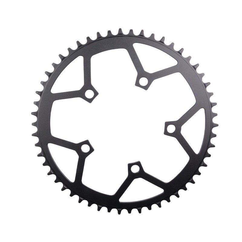 36-52T Bicycle Chainring 110 BCD Single Round Wide Narrow Teeth Chain Ring 5 Arm