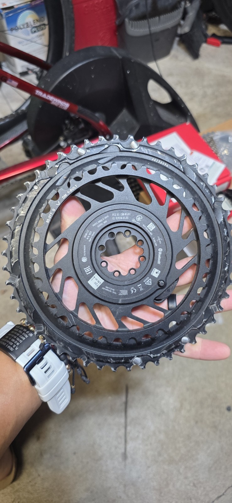 SRAM Force Etap AXS 2X E1 Electronic Groupset with Power Meter