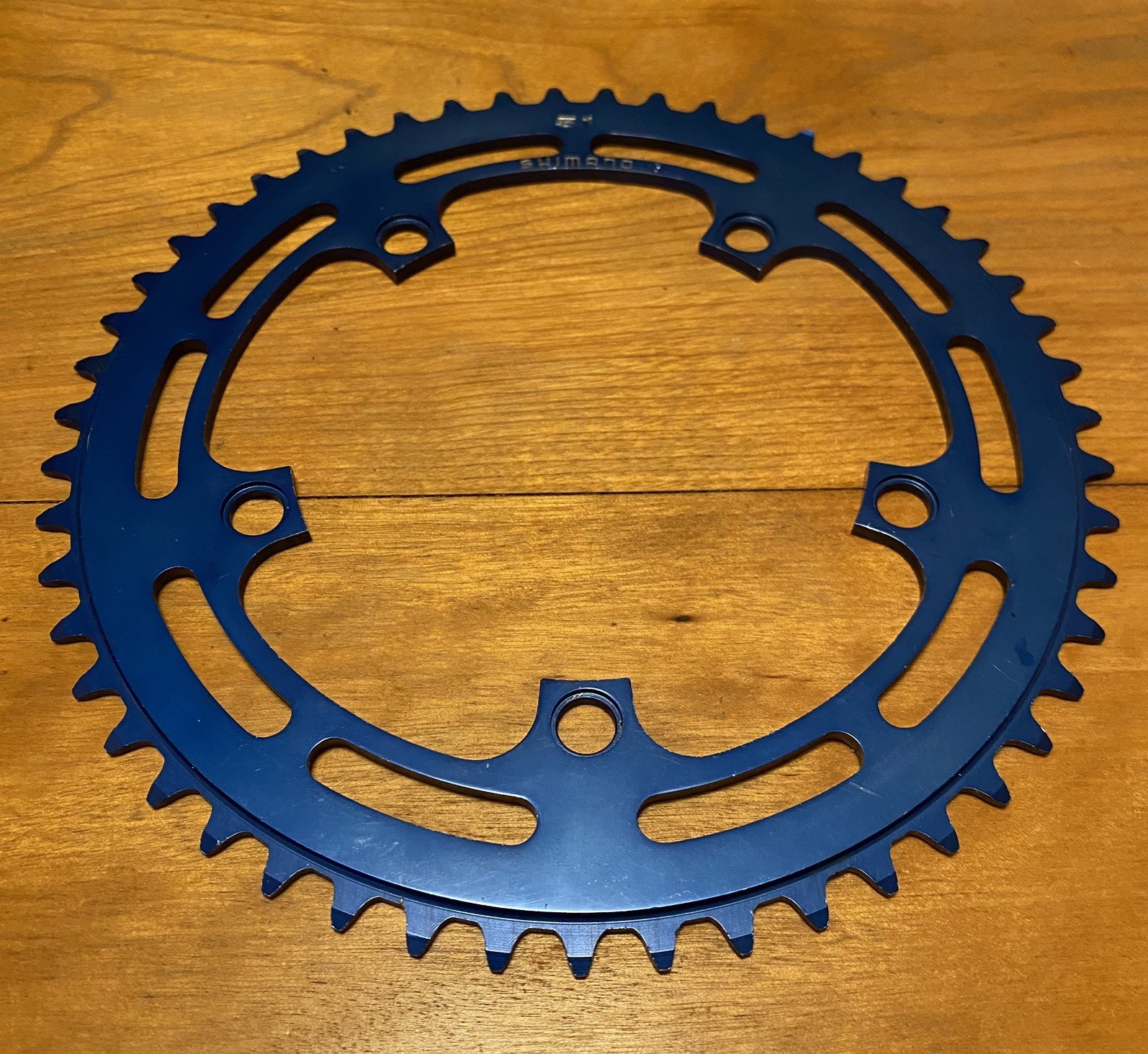 Shimano Blue Anodized Chainring