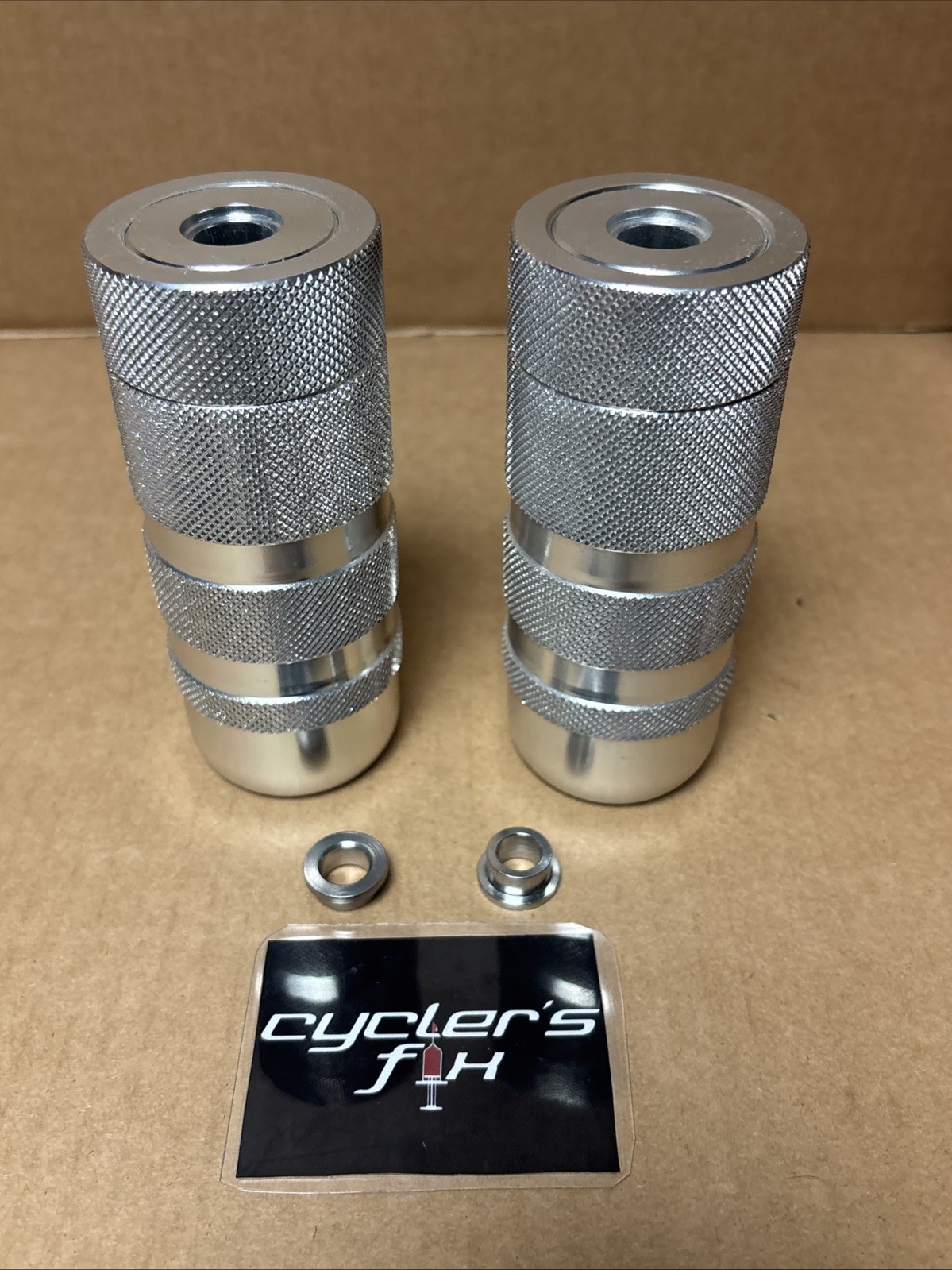 NOS Odyssey Strong Island 3/8|14mm Oversized Alloy BMX Pegs Fit: GT Pac-Man Dyno