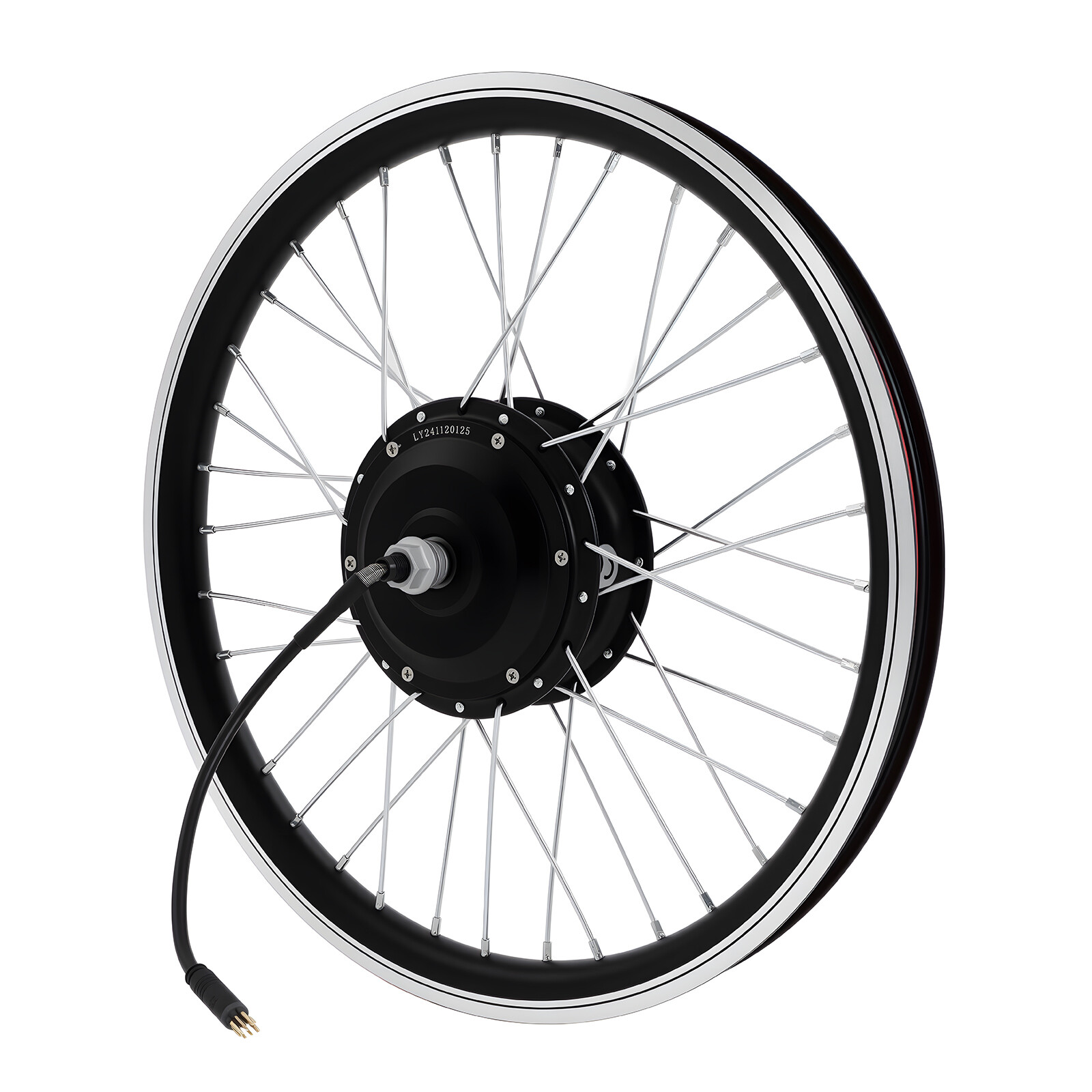 Electric Bike Front Wheel Kit,20 Inch Front Wheel Ebike Conversion Kit 36V