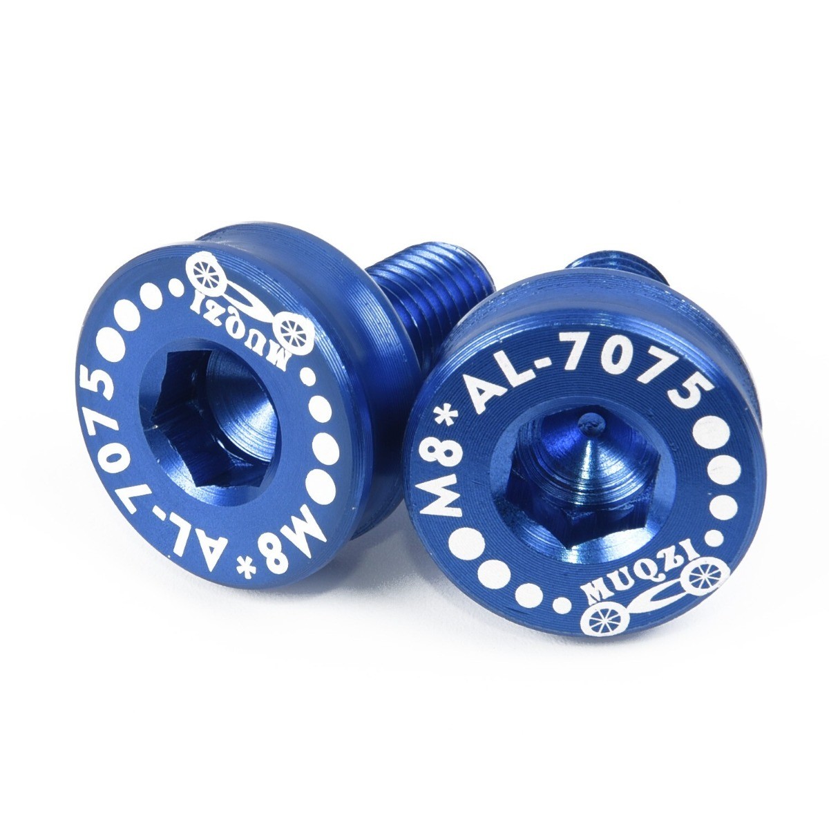 2x MTB Bicycle Bike Crankset Crank Part Bottom Bracket Dust Proof Cover Cap Bolt