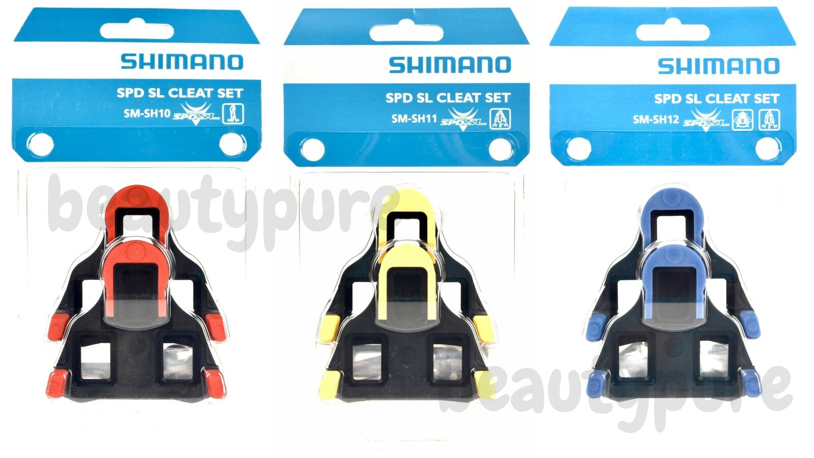 Shimano SPD-SL SM-SH10 / SH11 / SH12 Road Pedal Cleats Set NIB