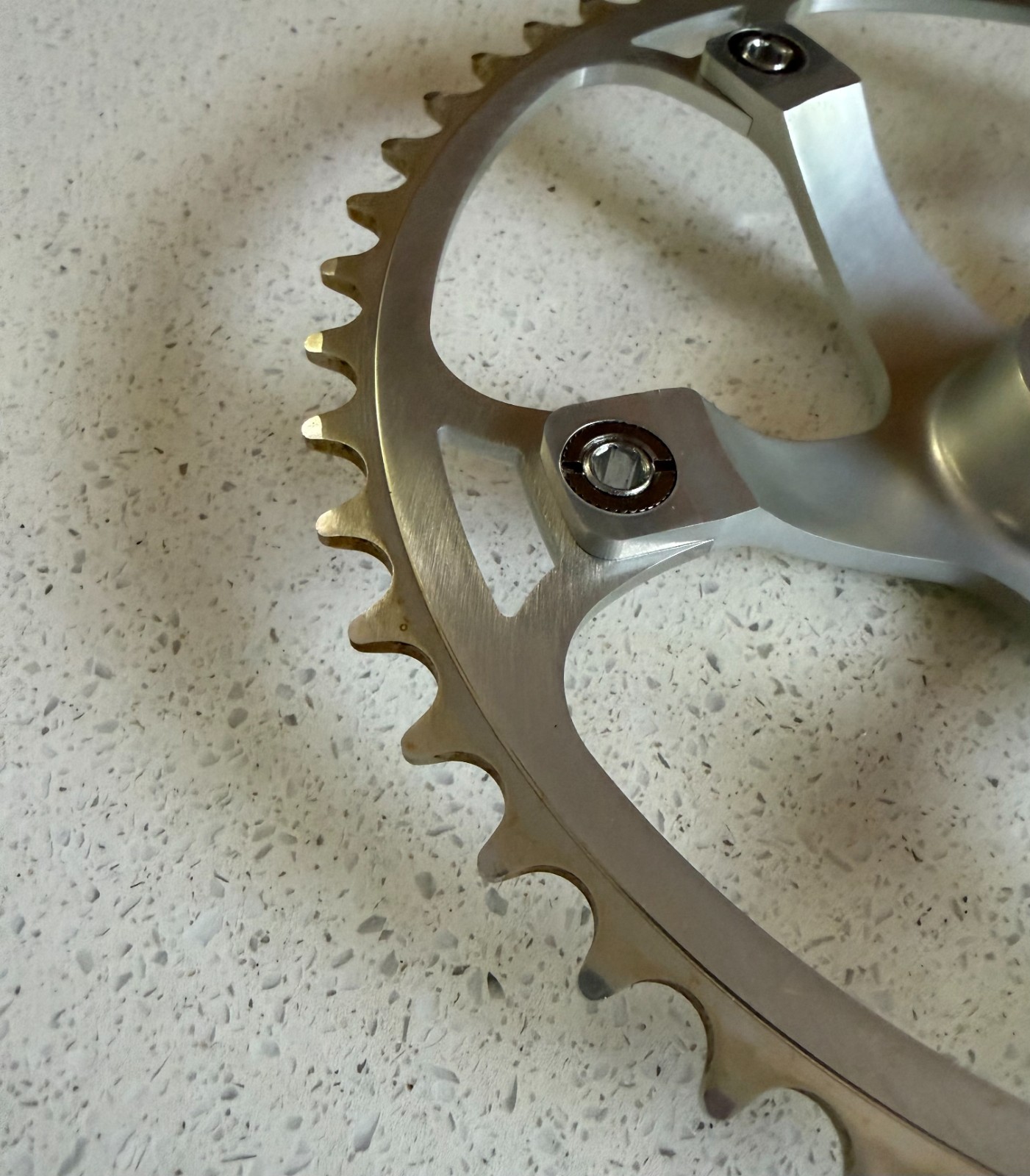 Campagnolo Record Pista Crankset 170mm / 50T Chainring- Near Mint